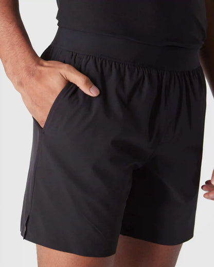 Black 2 In 1 Training Short