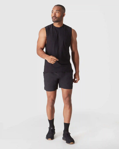 Black 2 In 1 Training Short