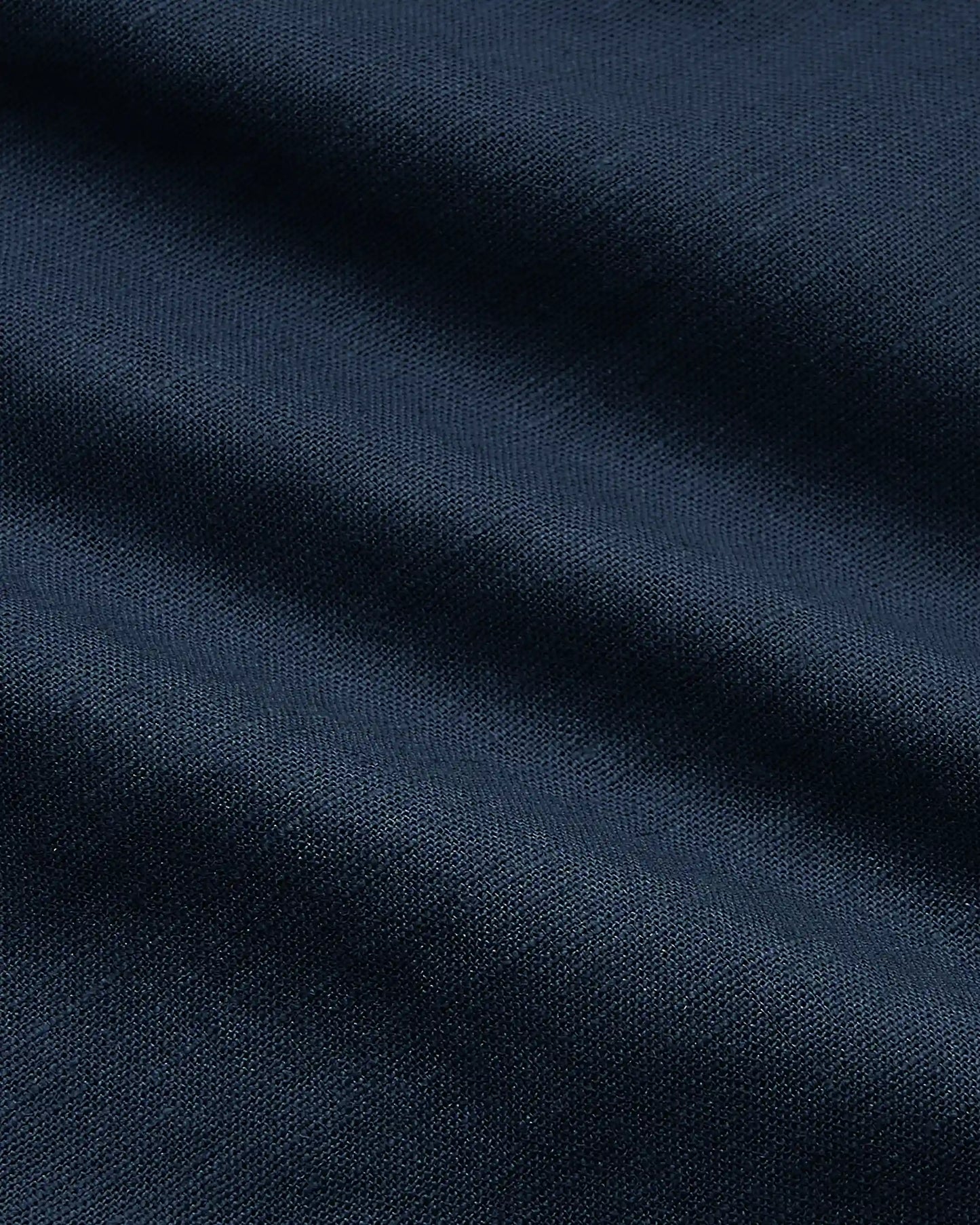 7" Navy Linen Shorts