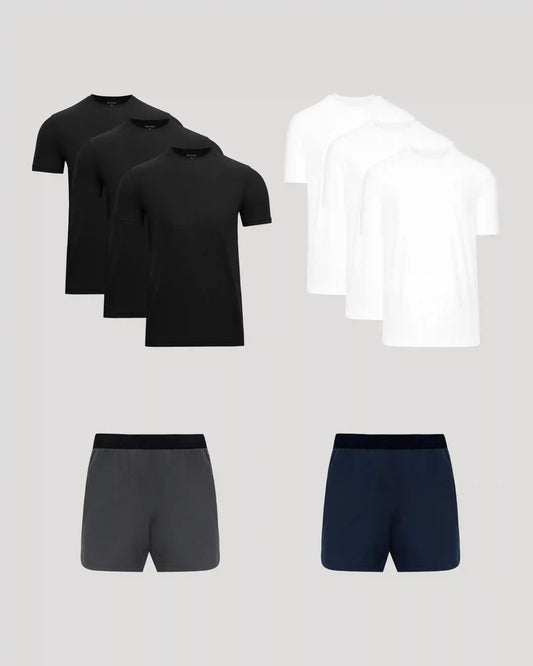 Active Crew & Training Short 8-Pack