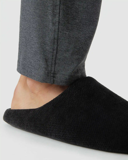 Black Slippers
