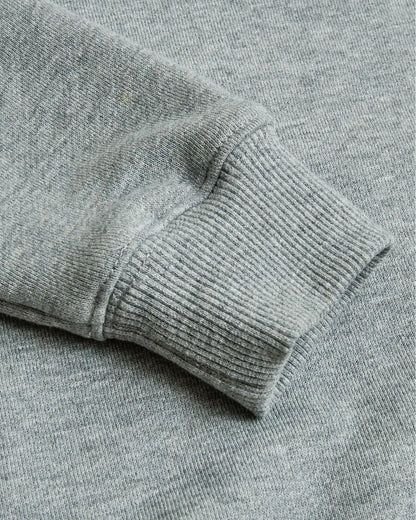 Boys' Medium Heather Gray Fleece Crew Neck