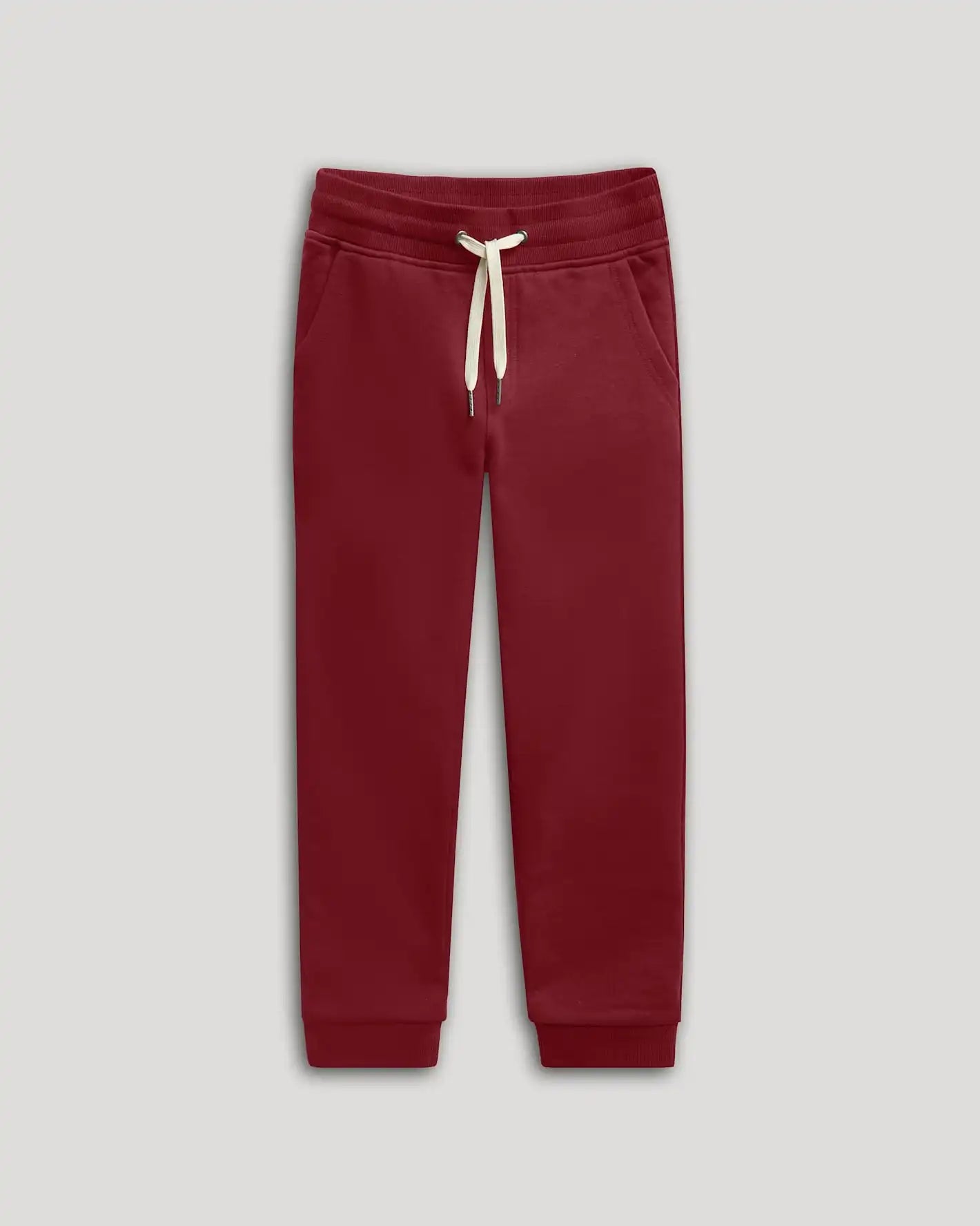 Boys' Dark Maroon Fleece Jogger