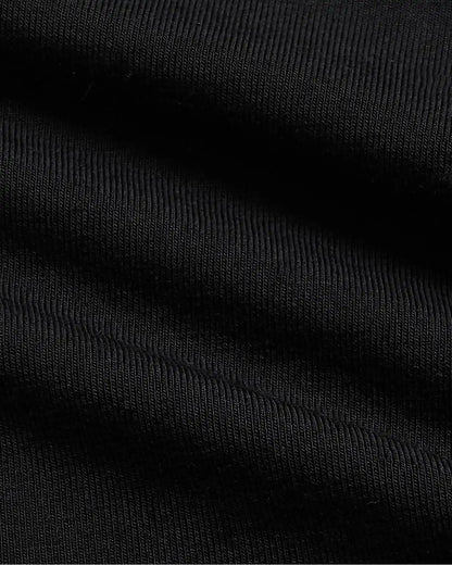 Girls Black Foldover Leggings