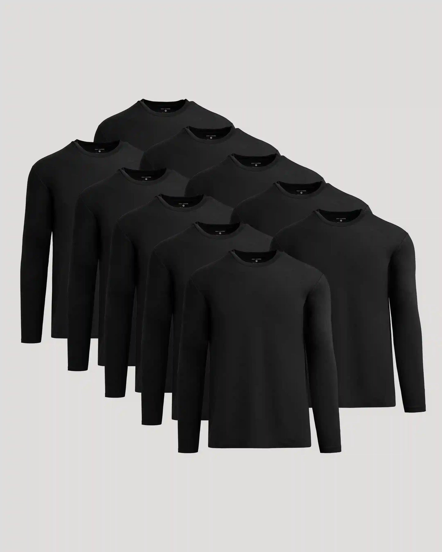 Classic Long Sleeve Crew Neck 10-Pack