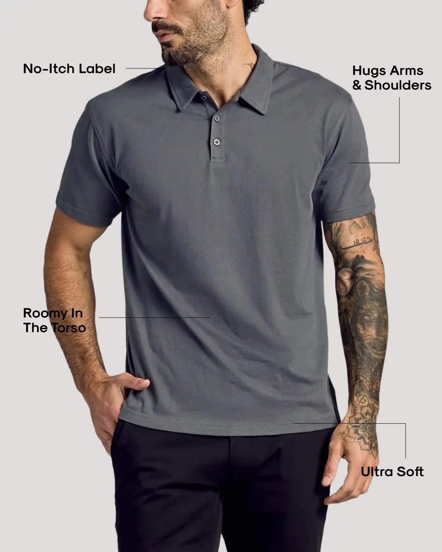 Carbon Classic Polo