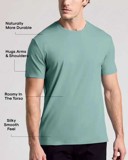 Pima Cotton Blend Crew 2-Pack