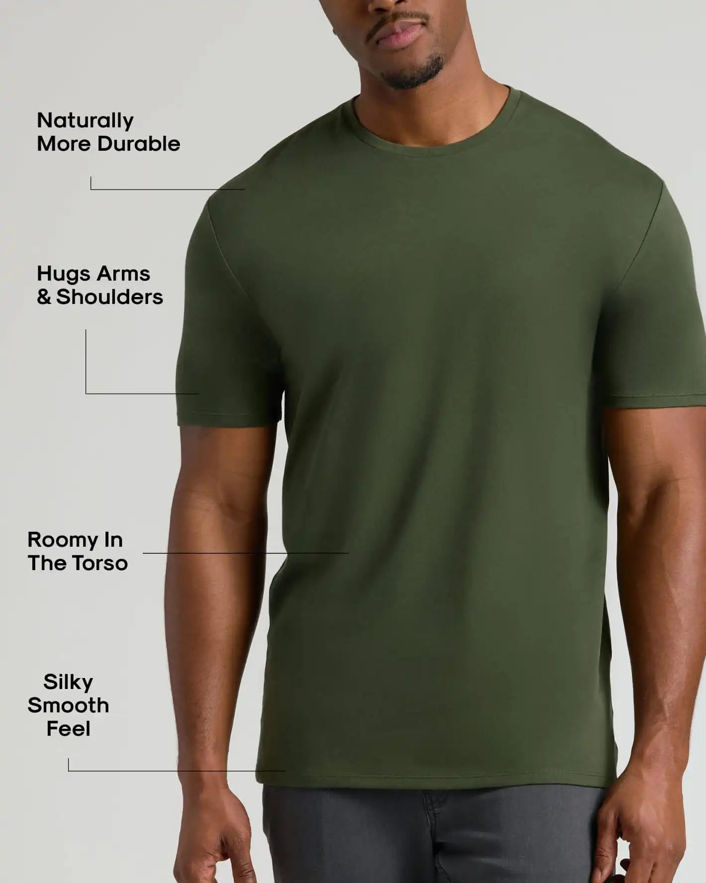Grove Tall Pima Cotton Blend Crew