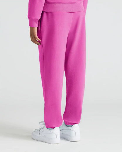Girls Electric Fuchsia Relaxed Joggers