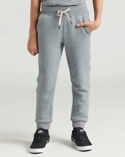 Boys Medium Heather Gray Full Zip Fleece Hoodie & Jogger 2-Pack