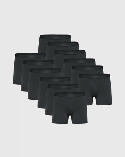Carbon Boxer Trunks W/ Fly 12-Pack