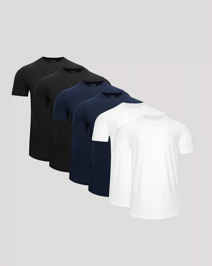 Active Curved Hem Crew 6-Pack