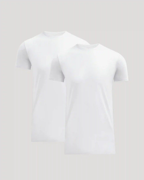 Tall Pima Cotton Blend Crew 2-Pack