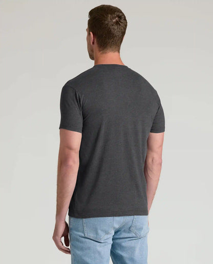 Charcoal Heather Gray Classic Crew Neck