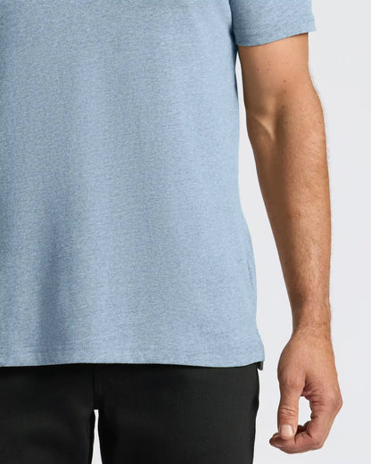 Heather Indigo Classic Polo