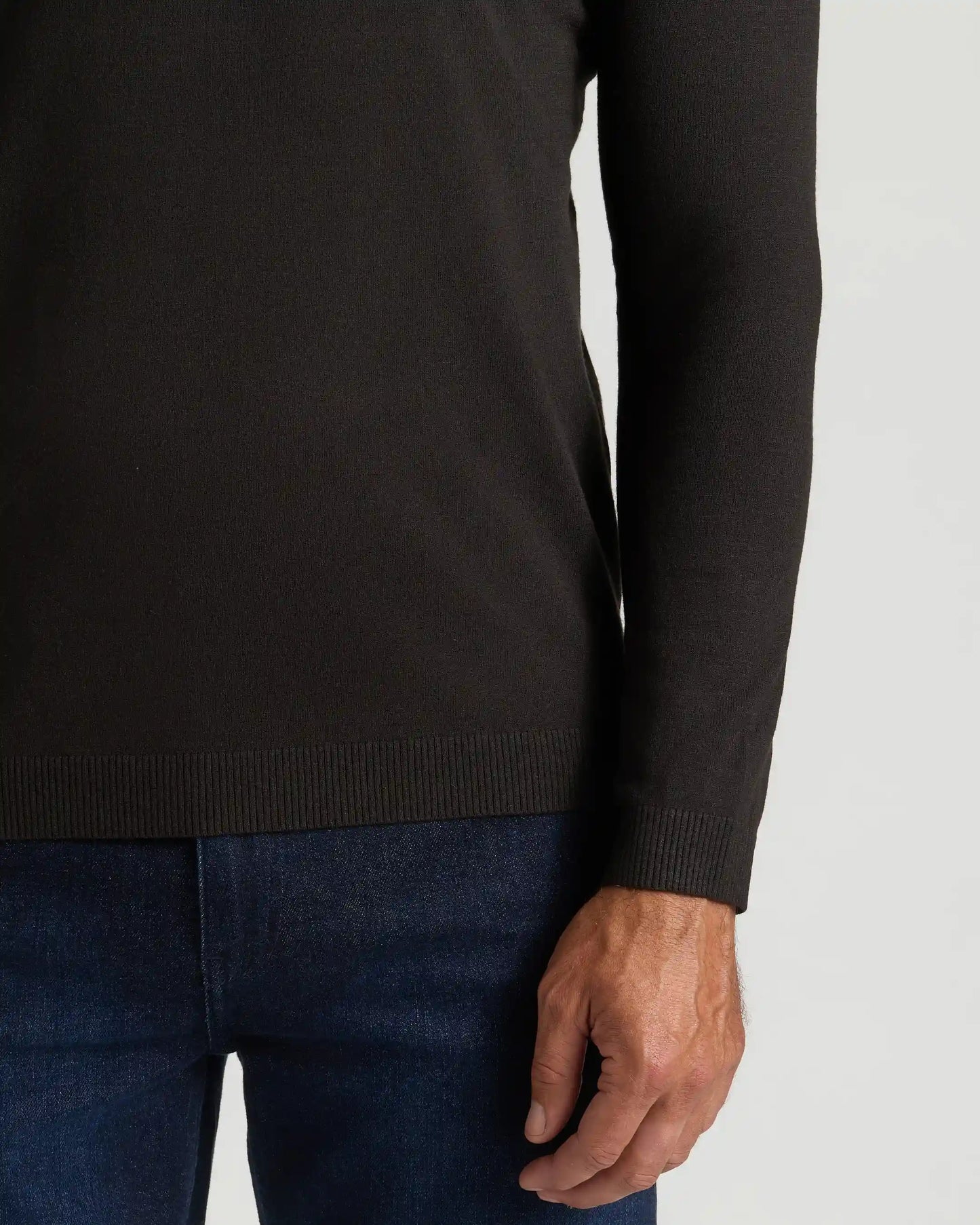 All Black Dressy V-Neck Sweater 3-Pack