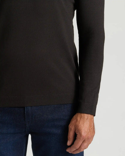 All Black Dressy V-Neck Sweater 3-Pack
