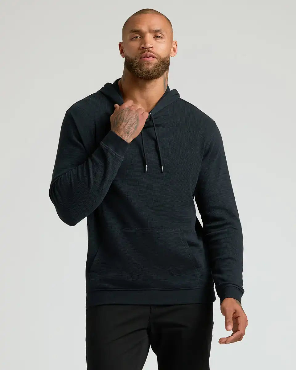 All Black Classic Waffle Hoodie 3-Pack