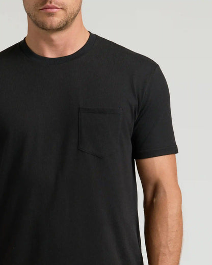 Black Classic Pocket Crew 2-Pack
