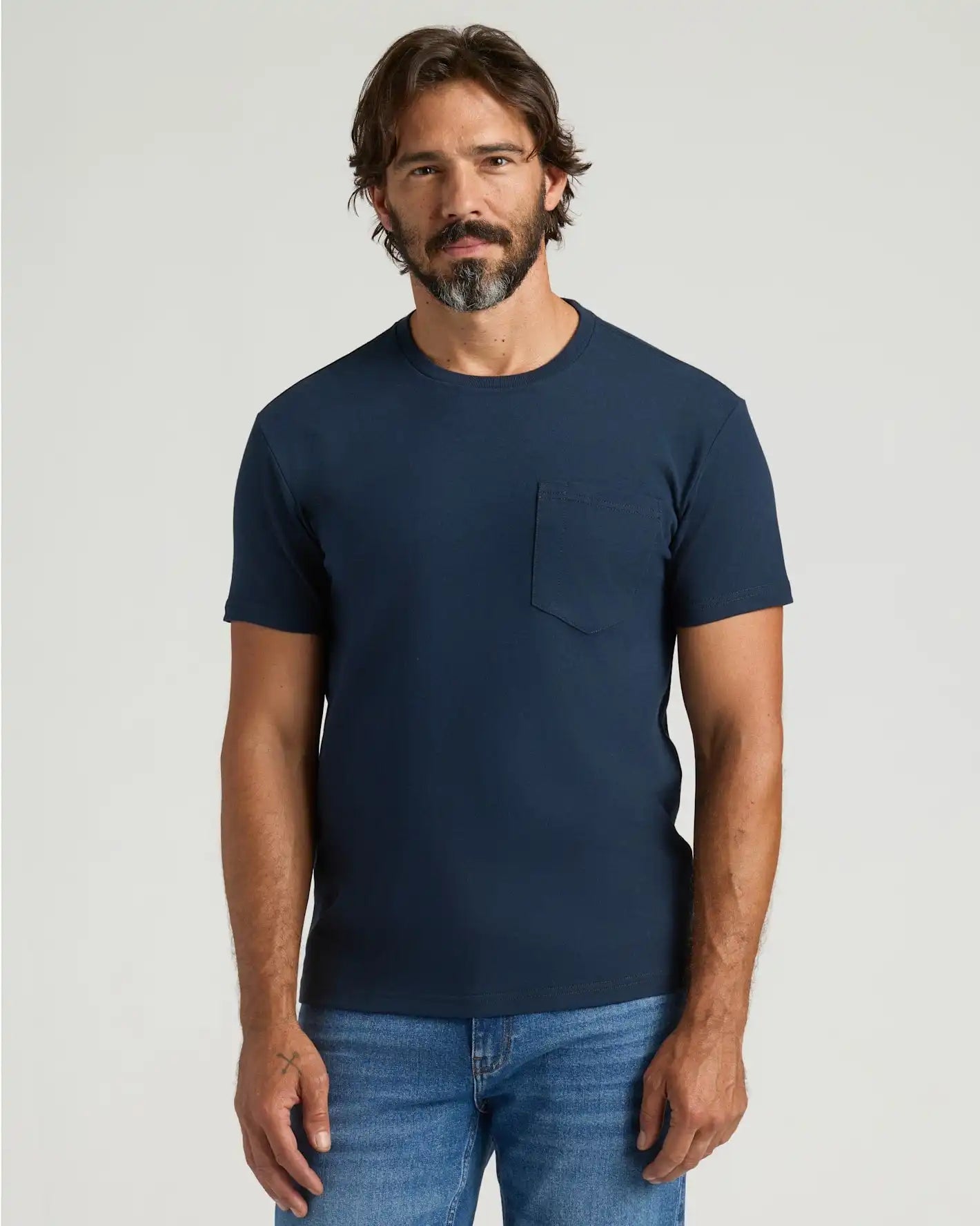 Navy Heavyweight Pocket Crew