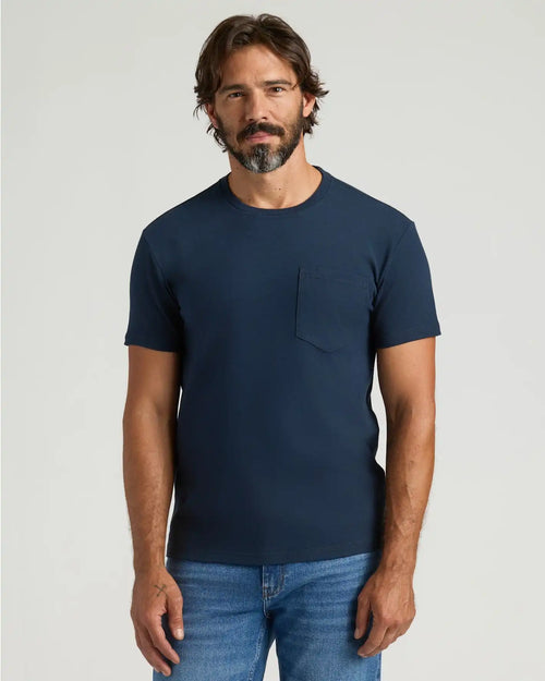 Navy Heavyweight Pocket Crew