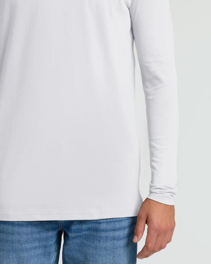 White Tall Long Sleeve T-Shirt