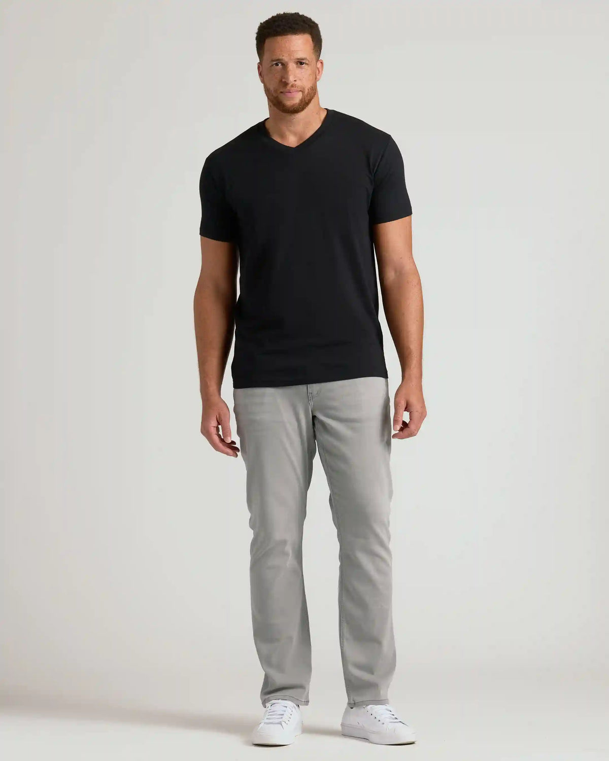 Black & White Classic Tall V-Neck 10-Pack