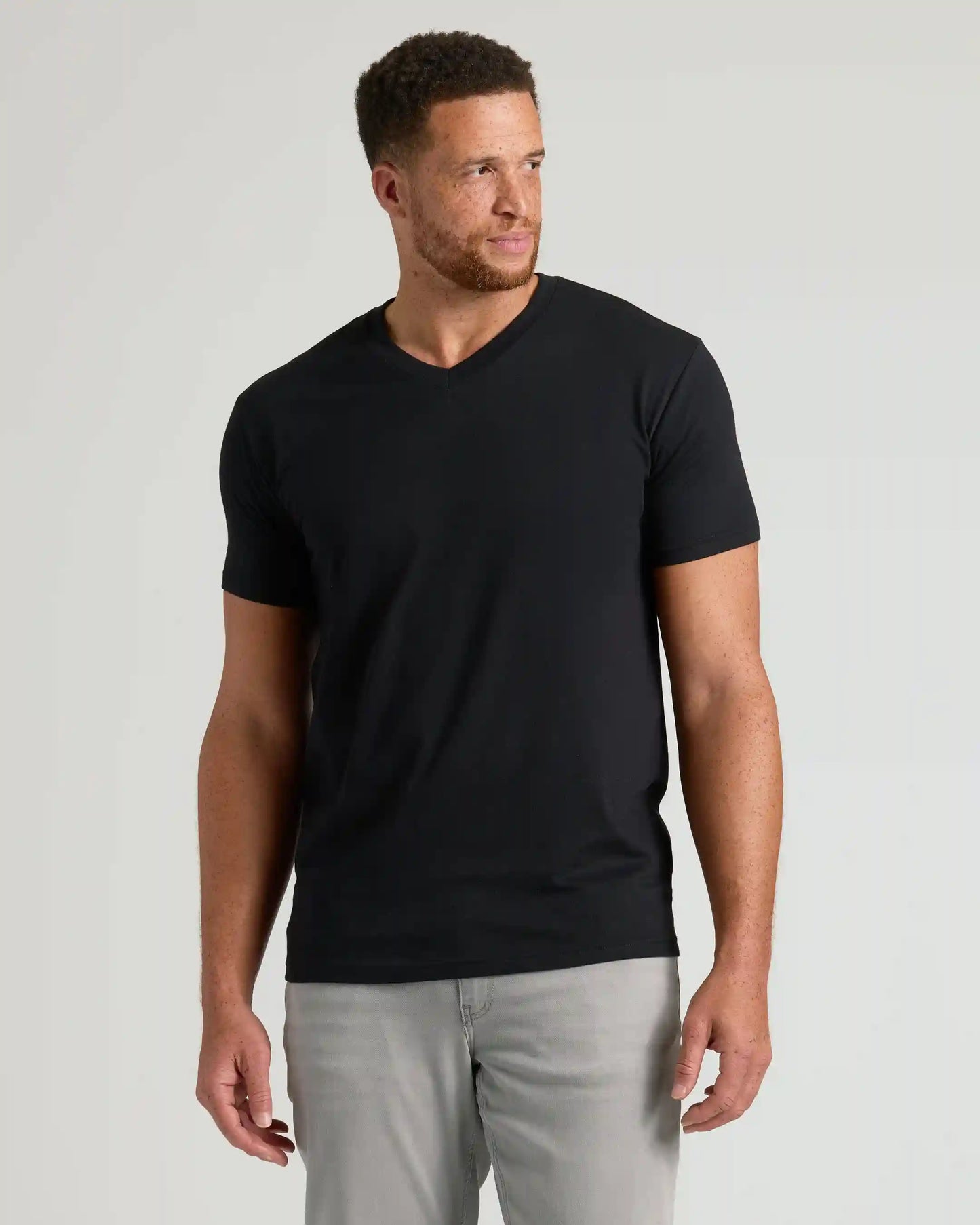 Black & White Classic Tall V-Neck 10-Pack