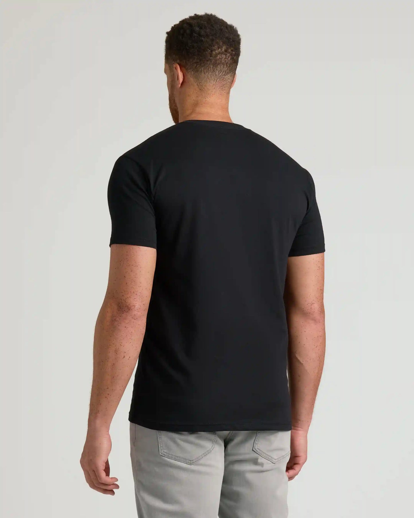 Black Classic Tall V-Neck 10-Pack