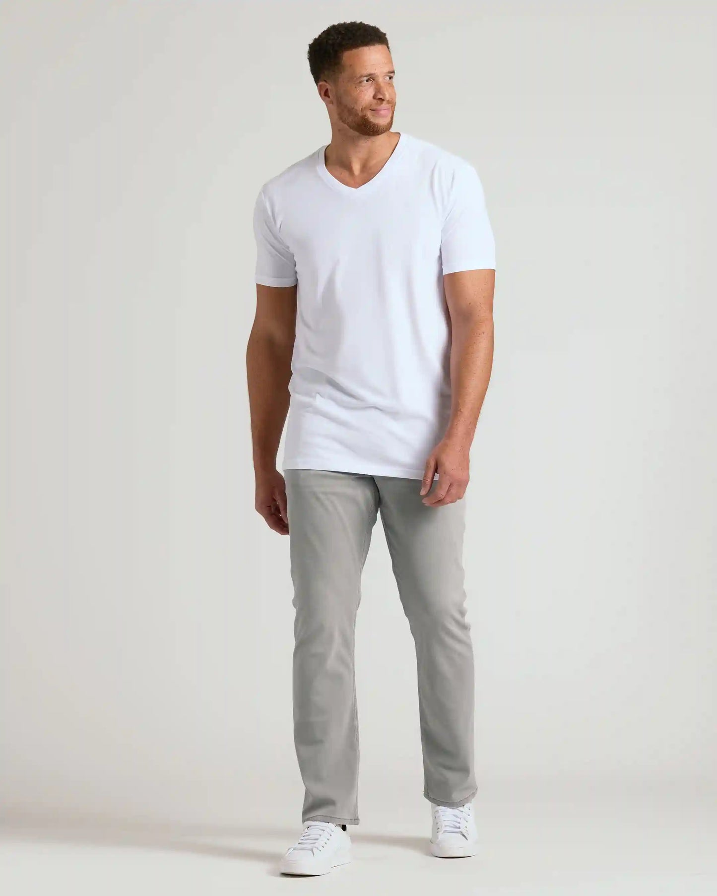 Black & White Classic Tall V-Neck 10-Pack