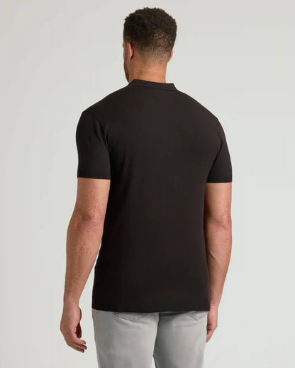 Black Tall Dressy Polo