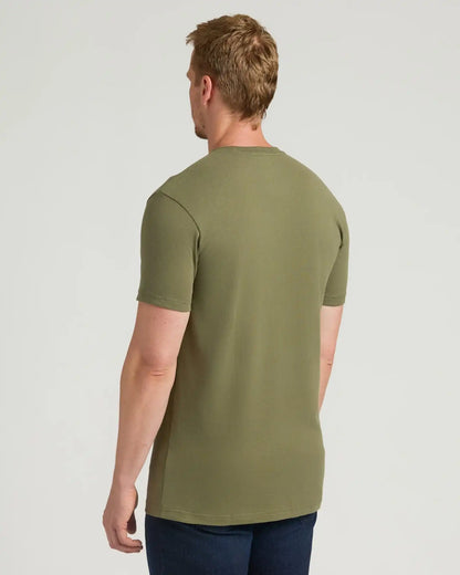 Military Green Tall Heavyweight Pocket Crew