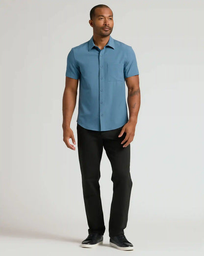 Black Straight Chino Pants 2.0