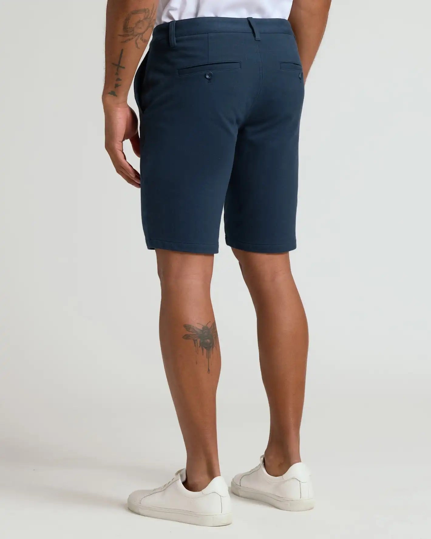 9" Navy Classic Chino Shorts 2.0
