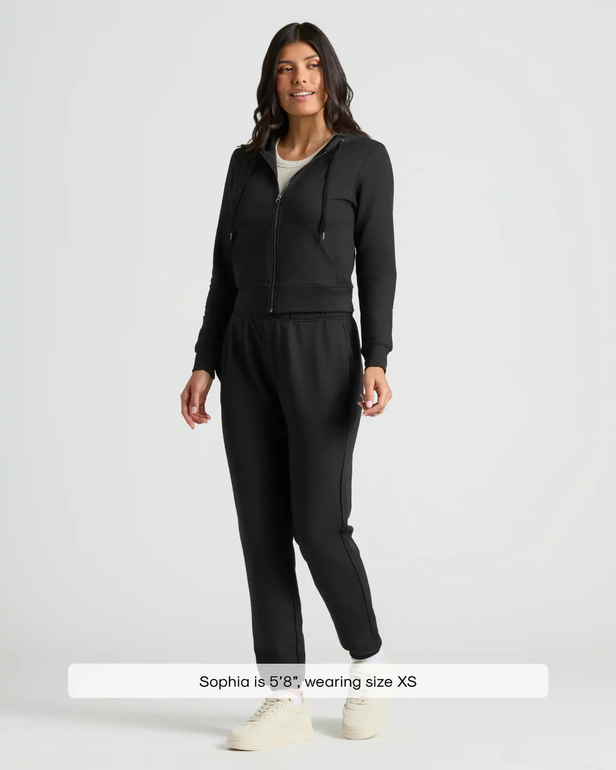 Womens Black Relaxed Joggers