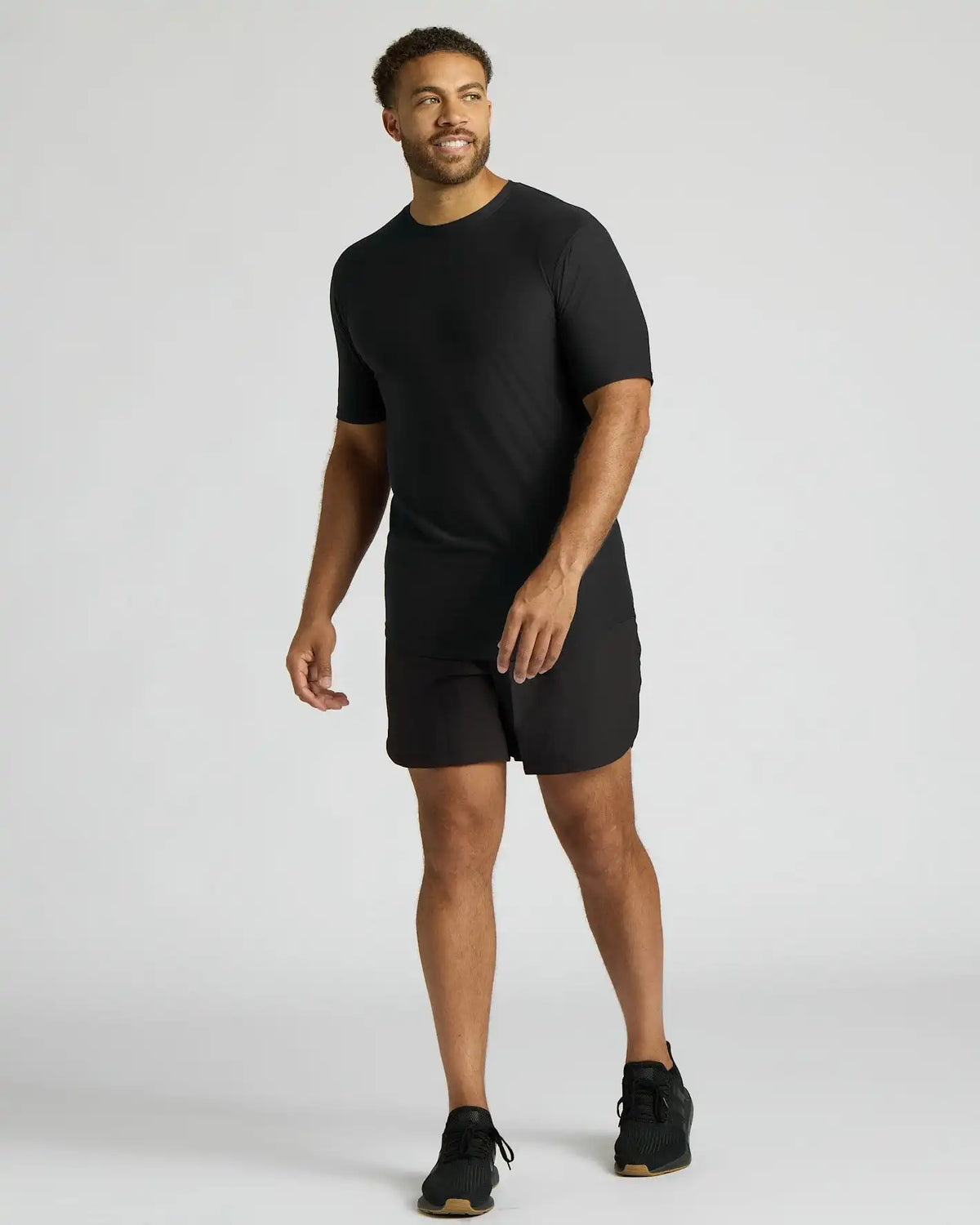 Tall Active Curved Hem Crew 3-Pack