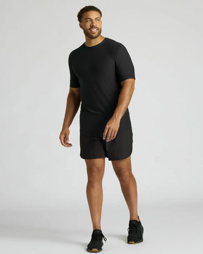 Tall Active Curved Hem Crew 3-Pack