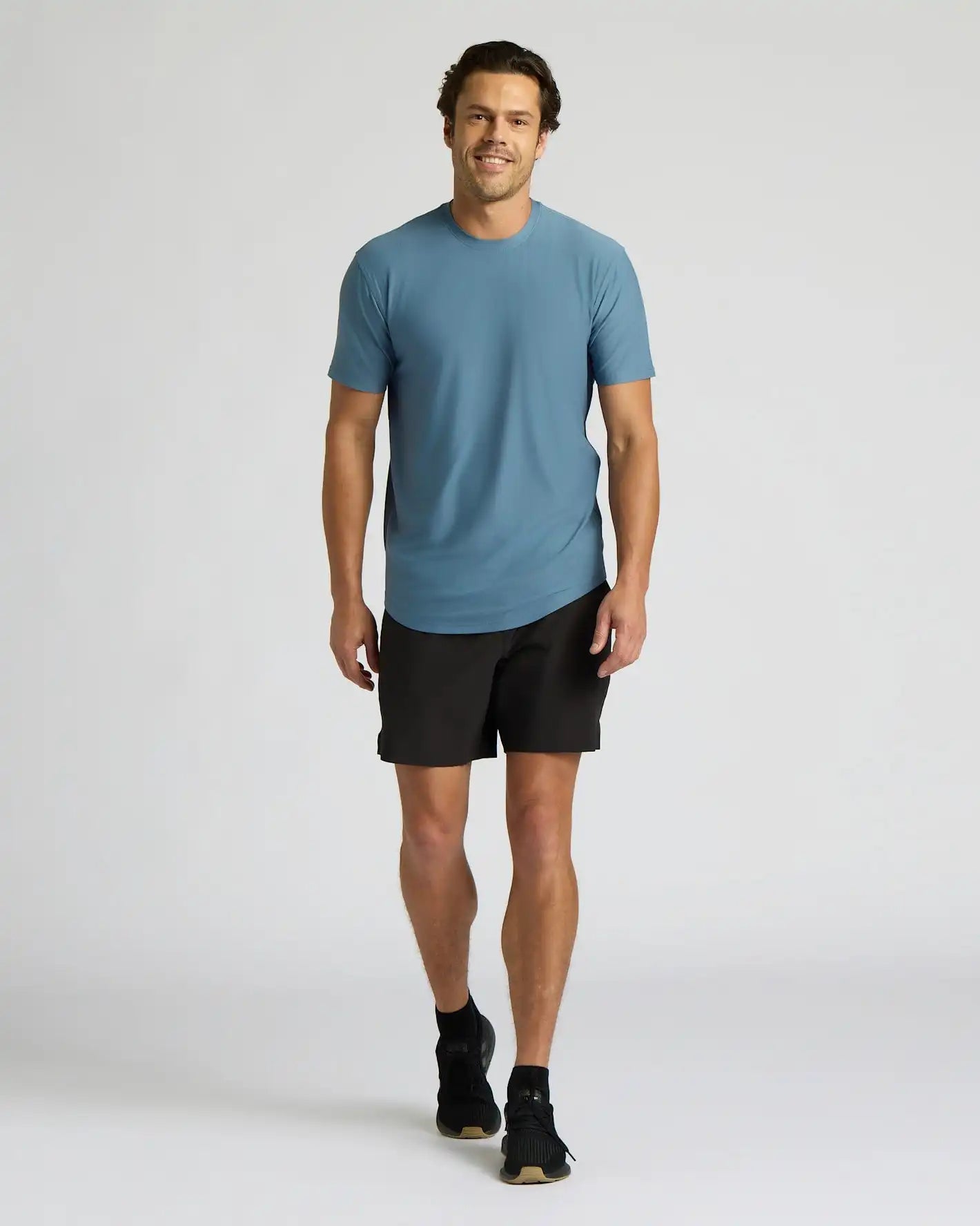 Bluefin Active Curved Hem Crew