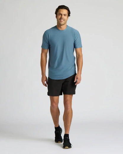 Bluefin Active Curved Hem Crew