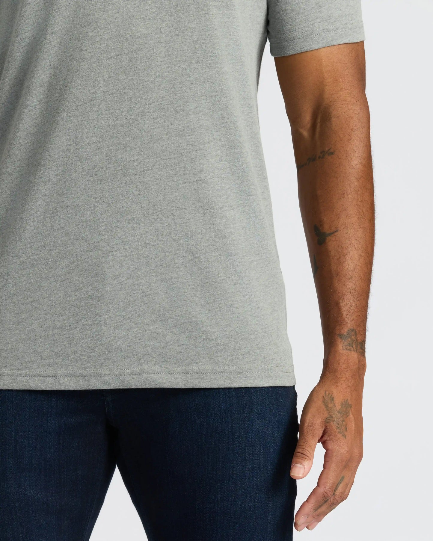 Heather Gray Classic V-Neck