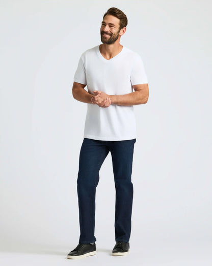 White Classic V-Neck