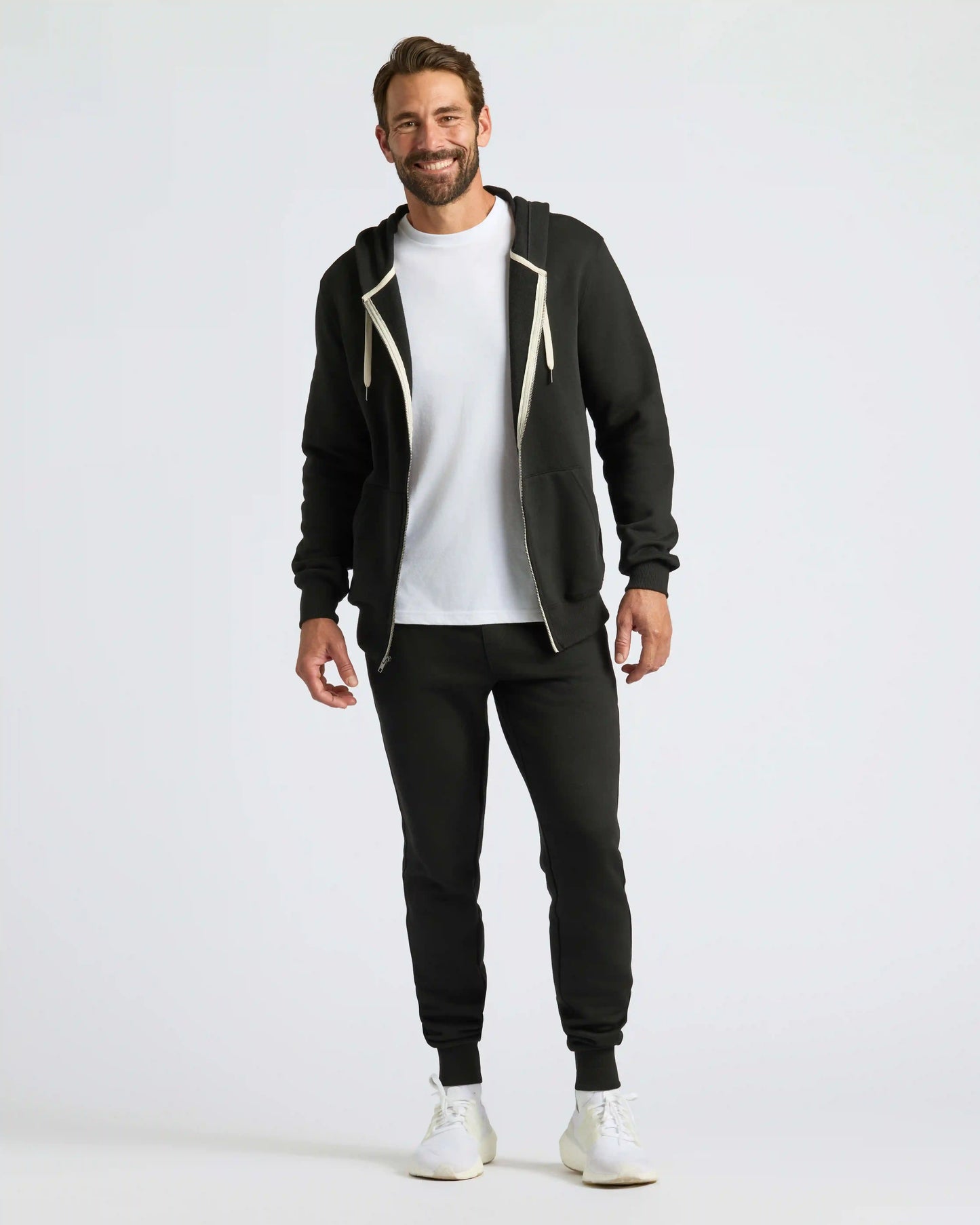 Black Fleece French Terry Zip Hoodie