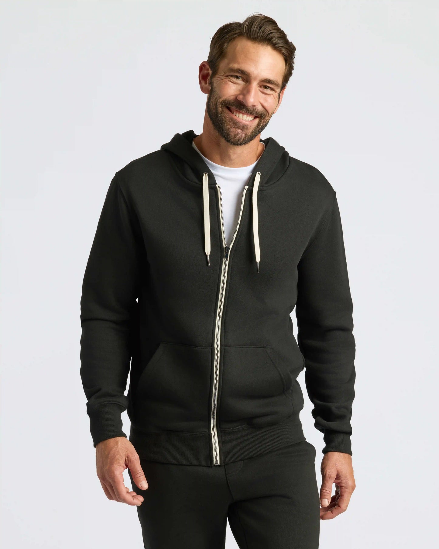 Black Fleece French Terry Zip Hoodie